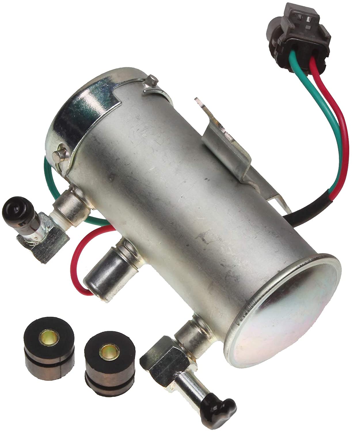 24V DC Universal Electric Fuel Pump 4645227 8980093971 for Hitachi Excavator CP220-3 EG65R-3 EG70R-3 FPC1700 MA200 SCX400-C3 SCX500 SCX550 SR2000G Isuzu Diesel Engine 4HK1 6HK1 4JJ1 4LE2 - KUDUPARTS