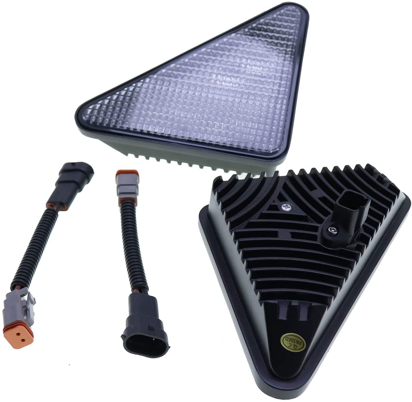 LED Headlight Kit 7259523 7259524 Compatible with Bobcat Loader 751 753 763 773 863 864 873 883 963 A220 A300 S130 S150 S160 S175 S185 S205 S220 S250 S300 S330 T140 T180 T190 T200 T250 - KUDUPARTS