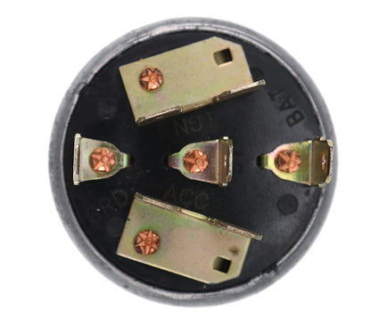 AT195301 Ignition Switch with 2 keys for John Deere 250 2350 2355 2440 2520 2550 2555 210C 210K 210LE 210LJ 300D 310C 310D 540E 544E 544G 550B 608 610C - KUDUPARTS