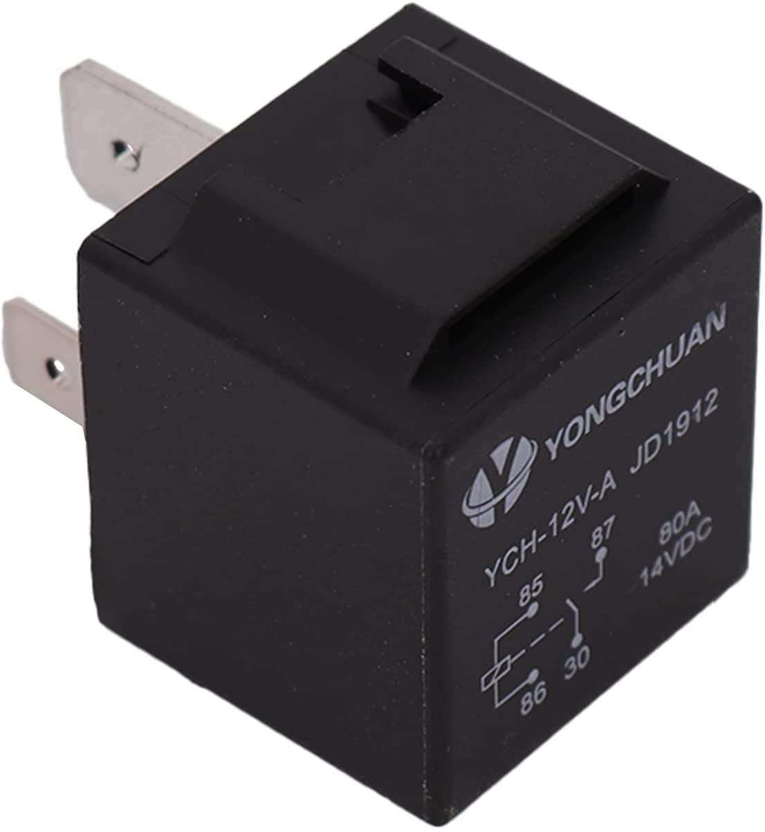 12V Relay 76089567 for CNH Case New.Holland TX130 TX130-30 TX130-33 TX130-40 TX130-43 TX130-45 TX140 TX140-43 TX140-45 TX170 TX170-45 - KUDUPARTS