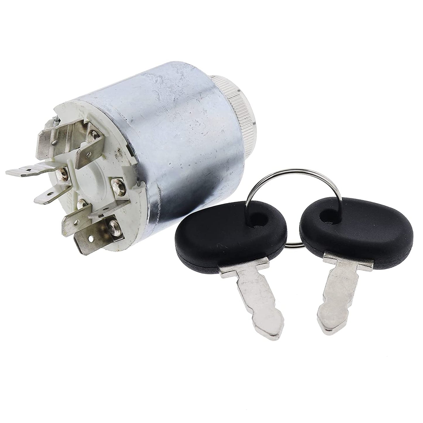 Ignition Switch 5146155 5129862 for New.Holland Tractor 3830 4030 4230 4430 TD4020F TD4030F TD4040F TD5010 TD5020 TD5030 Case JX55 JX60 JX65 JX70 JX75 JX80 JX85 JX90 JX95 - KUDUPARTS