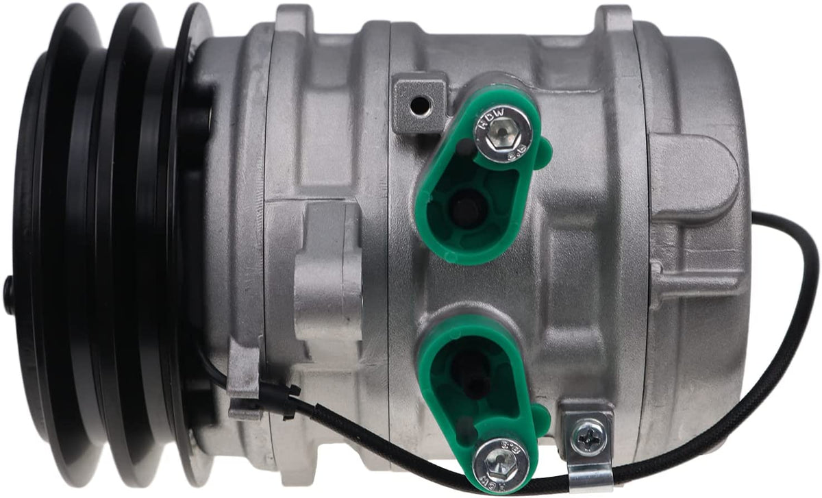 717638 720975 SP10 AC Compressor Compatible with Kioti Kubota Landini Massey ZETOR - KUDUPARTS