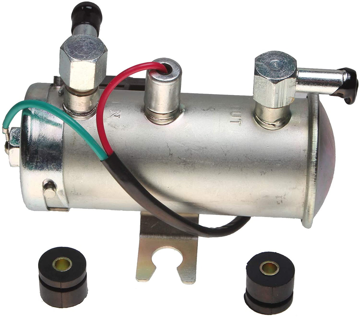 24V DC Universal Electric Fuel Pump 4645227 8980093971 for Hitachi Excavator CP220-3 EG65R-3 EG70R-3 FPC1700 MA200 SCX400-C3 SCX500 SCX550 SR2000G Isuzu Diesel Engine 4HK1 6HK1 4JJ1 4LE2 - KUDUPARTS