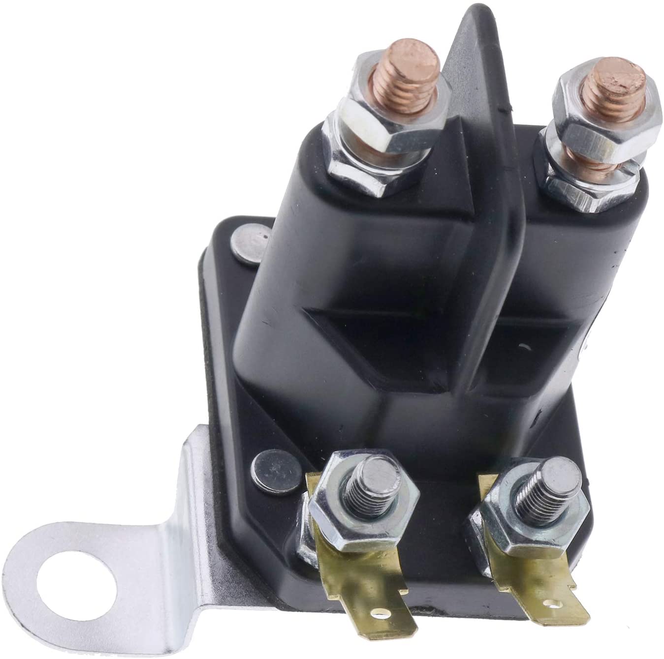 MIU10981 Starter Solenoid Relay Compatible with John Deere Tractor Lawn and Garden X300 X304 X320 X324 X360 Blade 44 Deck 42 - KUDUPARTS