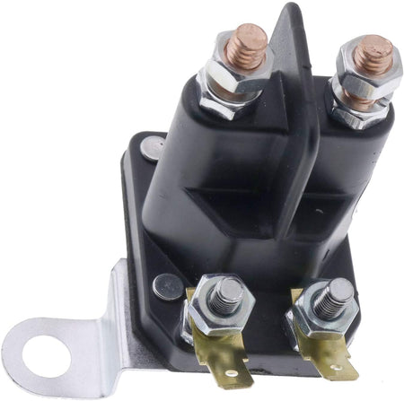 MIU10981 Starter Solenoid Relay Compatible with John Deere Tractor Lawn and Garden X300 X304 X320 X324 X360 Blade 44 Deck 42 - KUDUPARTS