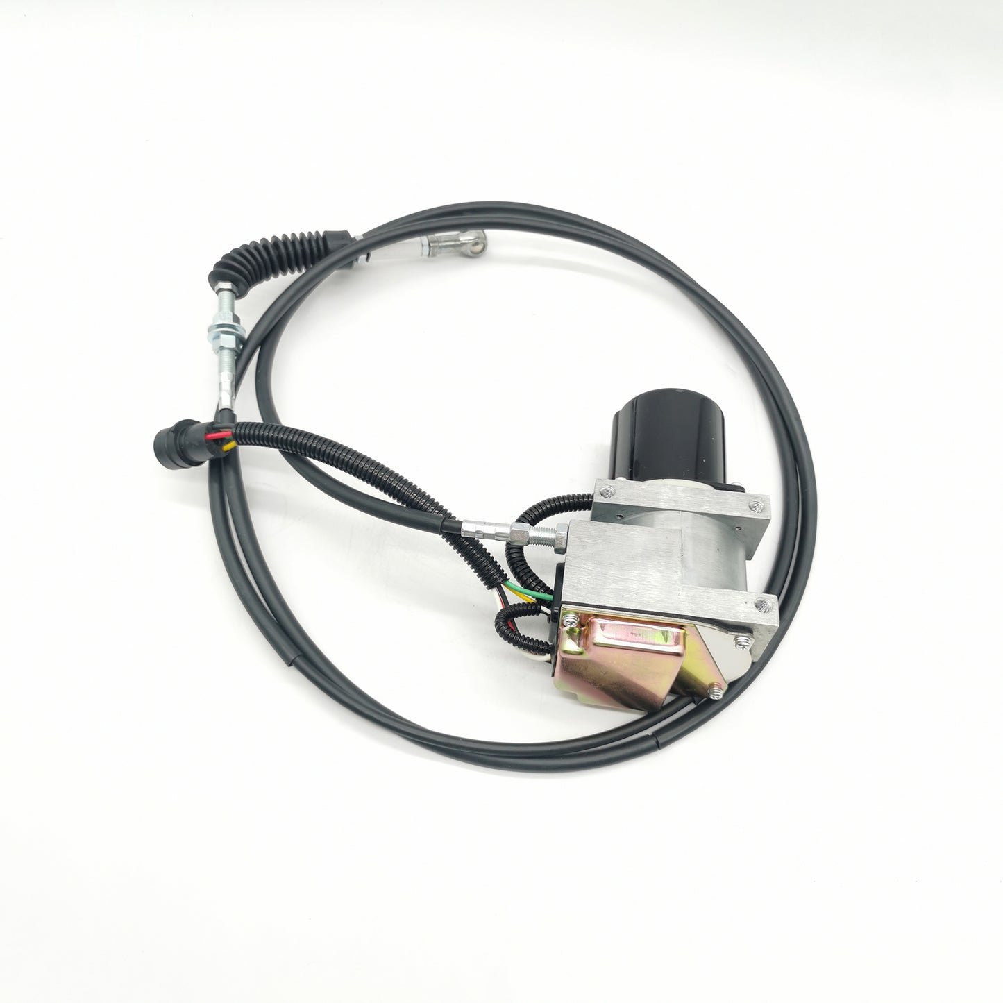 Throttle Motor 247-5227 compatible with Caterpillar 312 312B 311B Excavator with Double Cable 5 Pins - KUDUPARTS