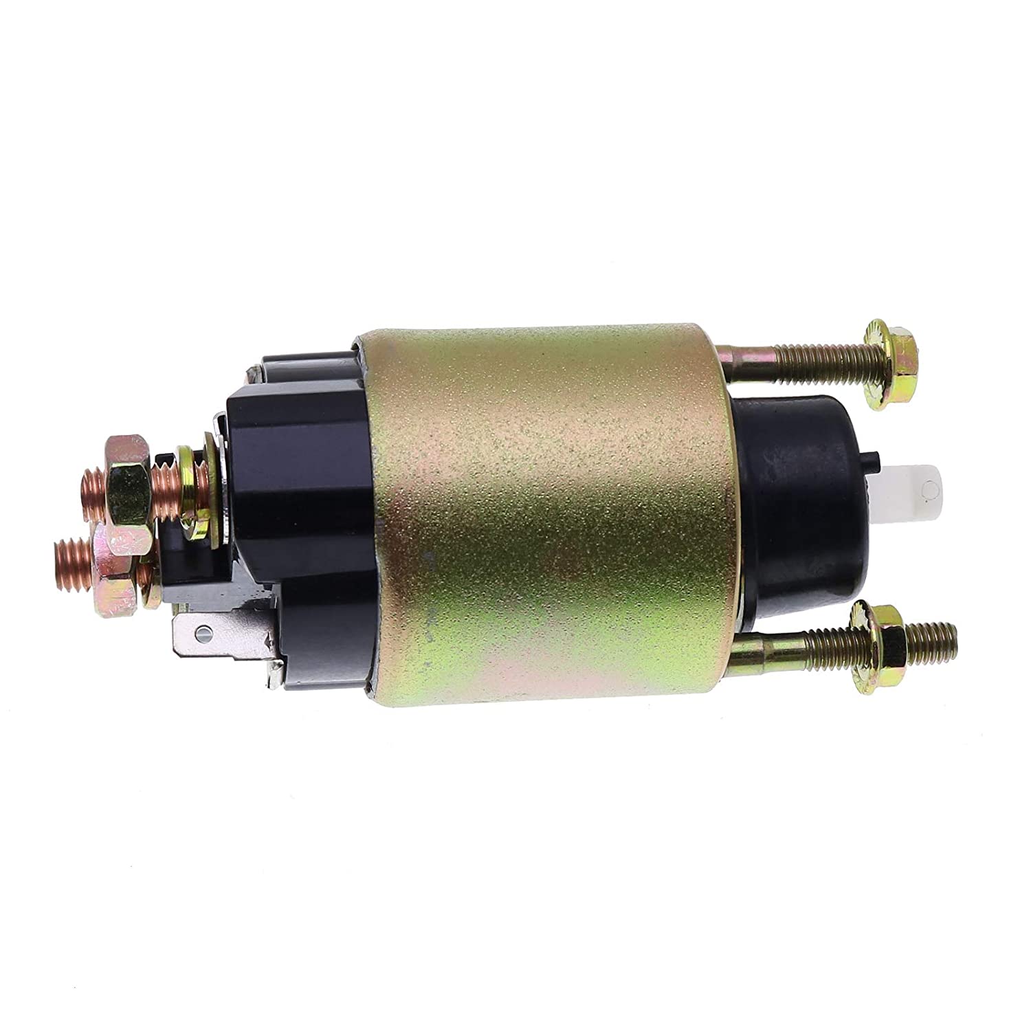 12V 3 Terminals Starter Motor Solenoid Relay Compatible with John Deere Gator AM102577 165 2243 285 325 345 425 GT262 GT265 GT2275 LX176 LX178 LX188 - KUDUPARTS