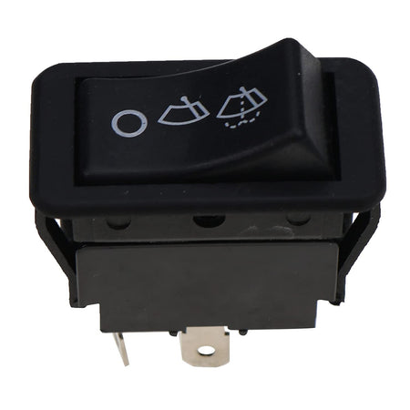 Wiper Switch 6665707 Compatible with Bobcat A220 A300 463 540 542 543 553 641 642 643 645 653 741 742 743 751 753 S100 S130 S150 S160 T110 T140 T180 T190 T200 T250 T300 T320 - KUDUPARTS