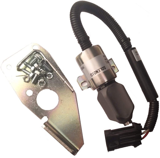 Engine Shut Down Solenoid SA-4805-12 1753ES-12E6UC4B1S1CC43 for Kubota 12V - KUDUPARTS