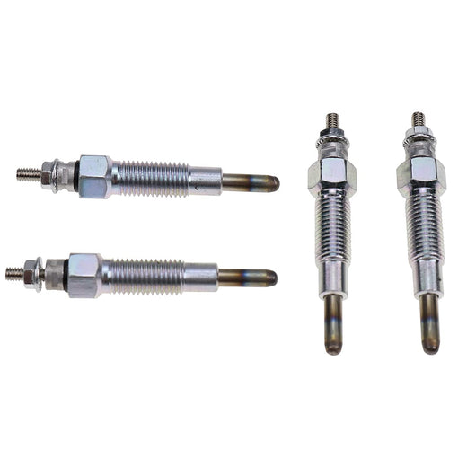 4X Glow Plugs 15221-65510 15401-65510 9827560 Compatible with Kubota V1402 V1702 V1902 D1302 Bobcat 743 643 743B New Holland L455 L553 L555 - KUDUPARTS
