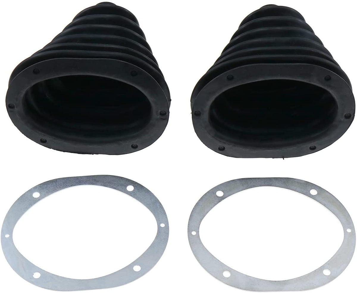 2X Rubber Boot Steering Arm with 2 Gaskets 6532127 for Bobcat S130 S150 S160 S175 S185 T190 T200 T250 730 731 732 741 742 743 751 753 763 773 7753 843 853 863 864 864 873 883 943 953 - KUDUPARTS