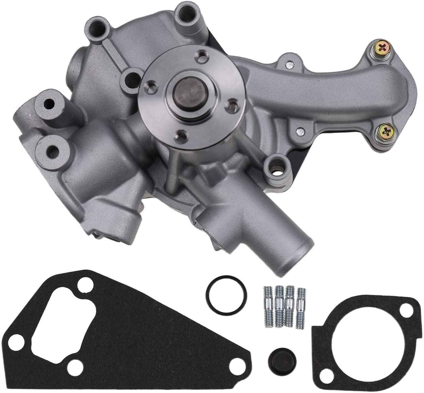 MIA880463 AM881505 AM881419 Water Pump with Gaskets for John Deere 110 Backhoe Loaders with 4TNE84-EJTLB Engine - KUDUPARTS