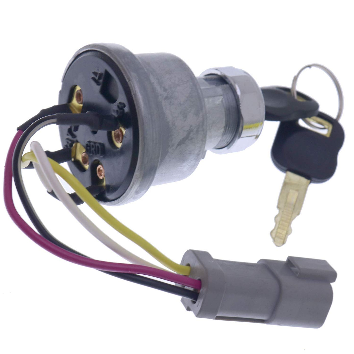 142-8858 Ignition Switch with 2 Keys for Caterpillar 257B Cat D6T 247B D6R D6T 267B 906 246B 242B 267B 216B 226B - KUDUPARTS
