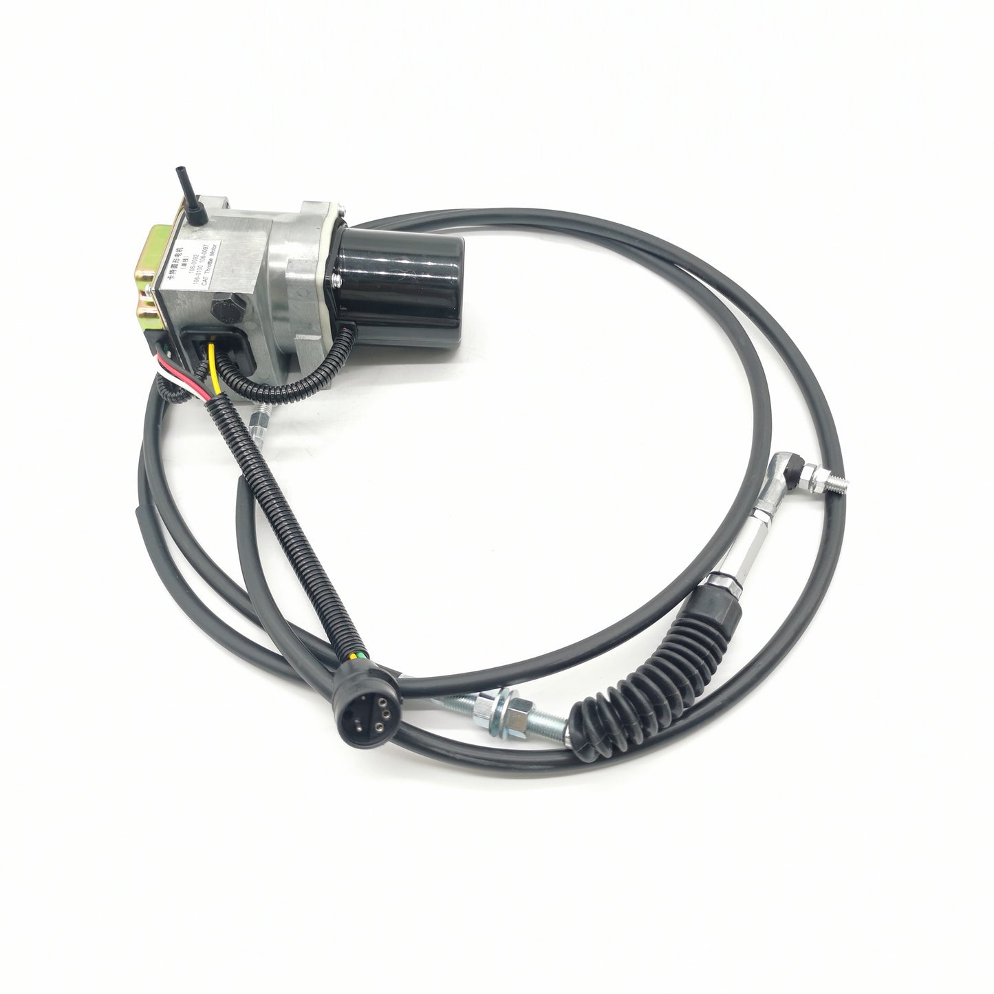 Throttle Motor 247-5227 compatible with Caterpillar 312 312B 311B Excavator with Double Cable 5 Pins - KUDUPARTS