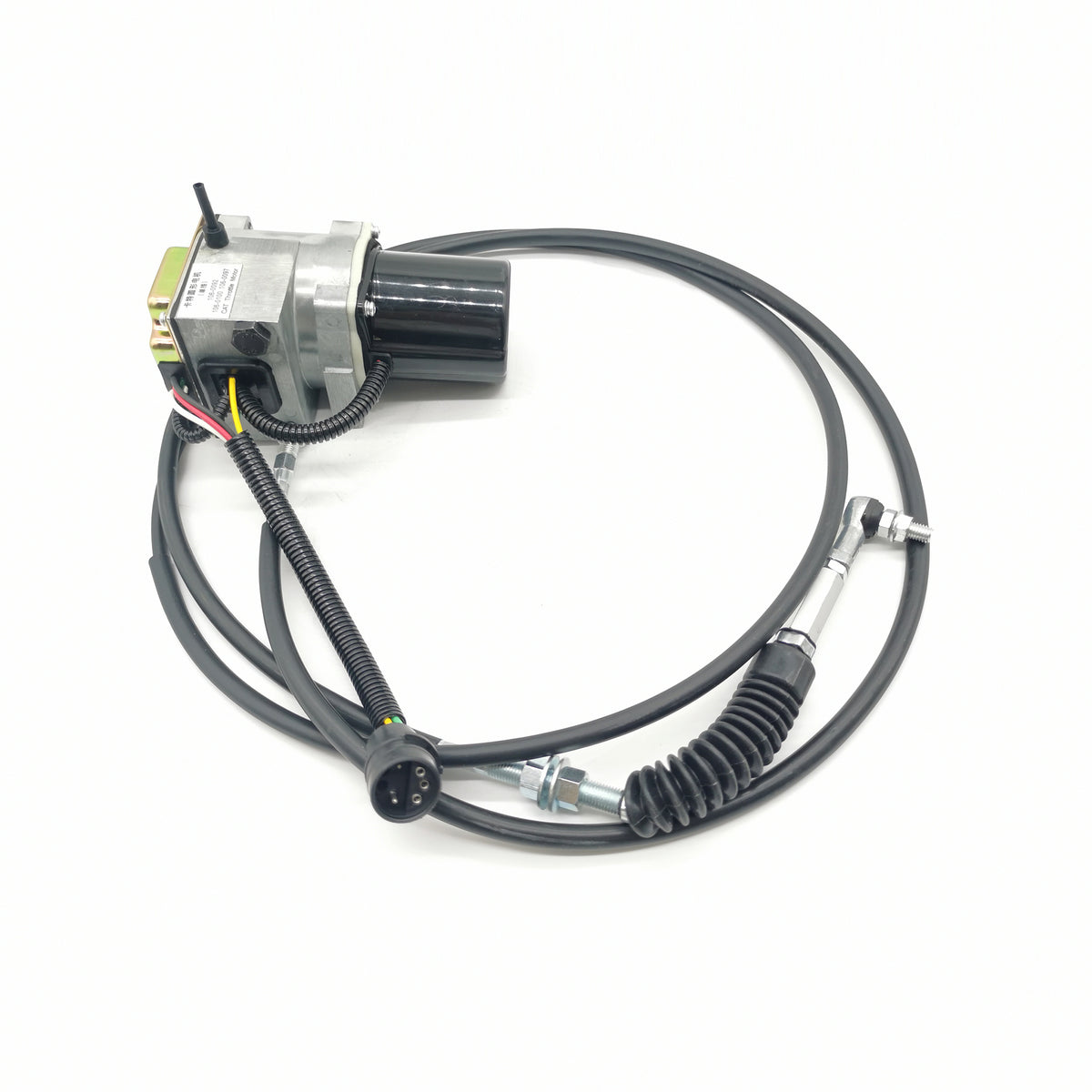 Throttle Motor 247-5227 compatible with Caterpillar 312 312B 311B Excavator with Double Cable 5 Pins - KUDUPARTS