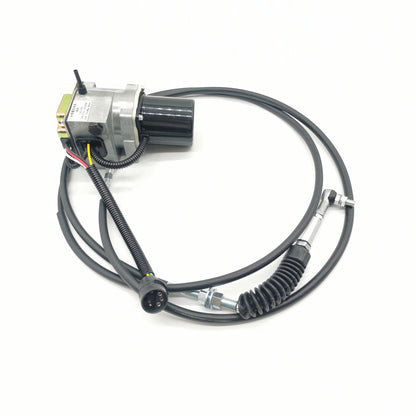 Throttle Motor 247-5227 compatible with Caterpillar 312 312B 311B Excavator with Double Cable 5 Pins - KUDUPARTS
