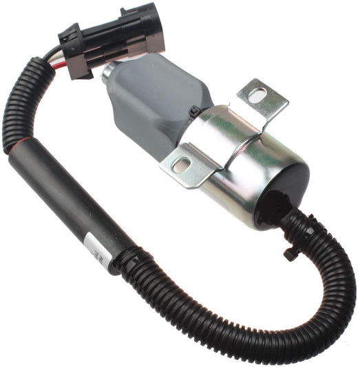 Solenoid Valve 12V SA-4805-12 1753ES-12E6UC4B1S1CC43 Fit for Kubota 1A 62.2mm Engine With Coil Commander - KUDUPARTS
