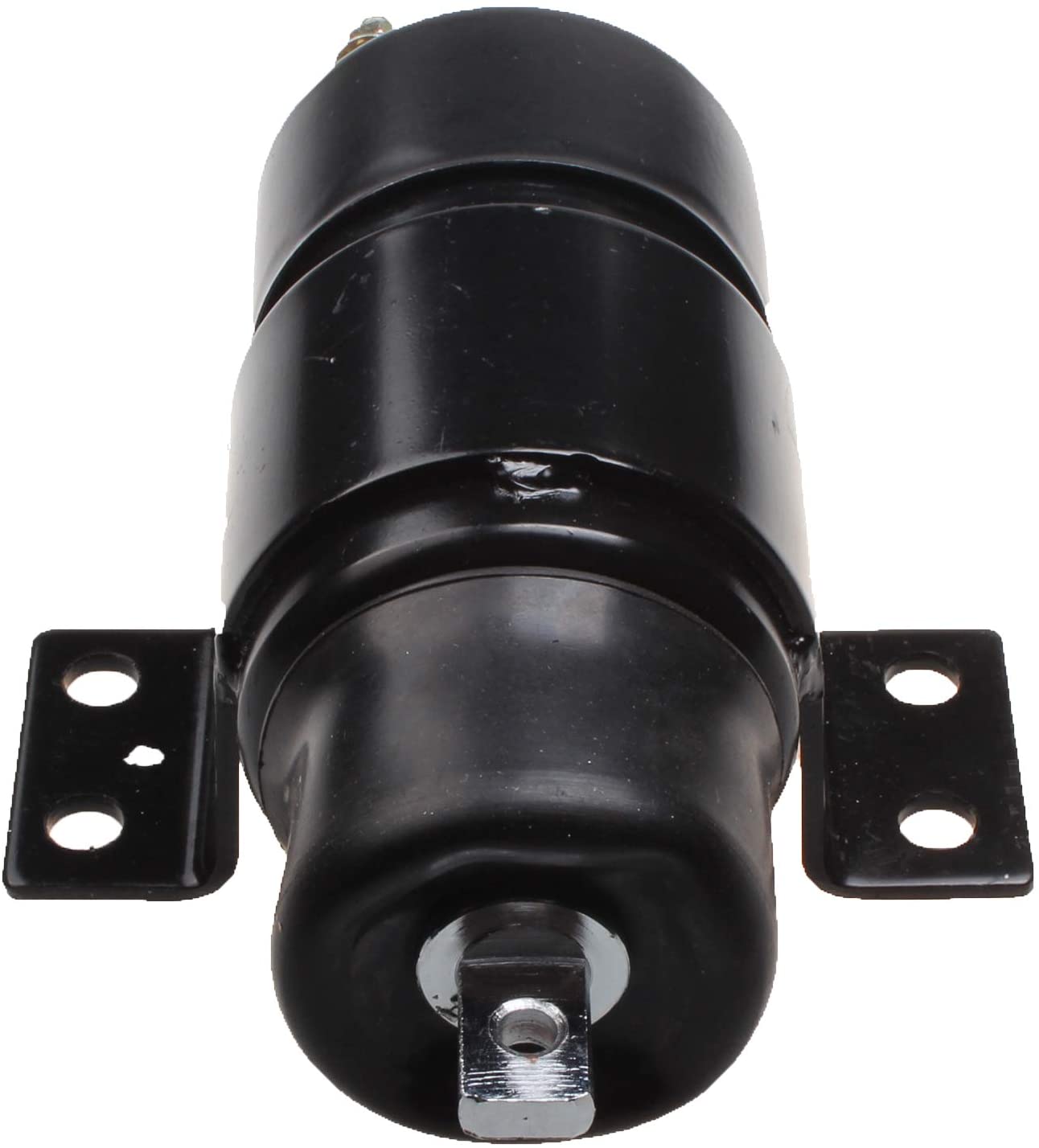 Fuel Shutoff Solenoid ME049145 24V for Mitsubishi 4D 6D 8D 6D14 6D15 6D16 6D22 - KUDUPARTS