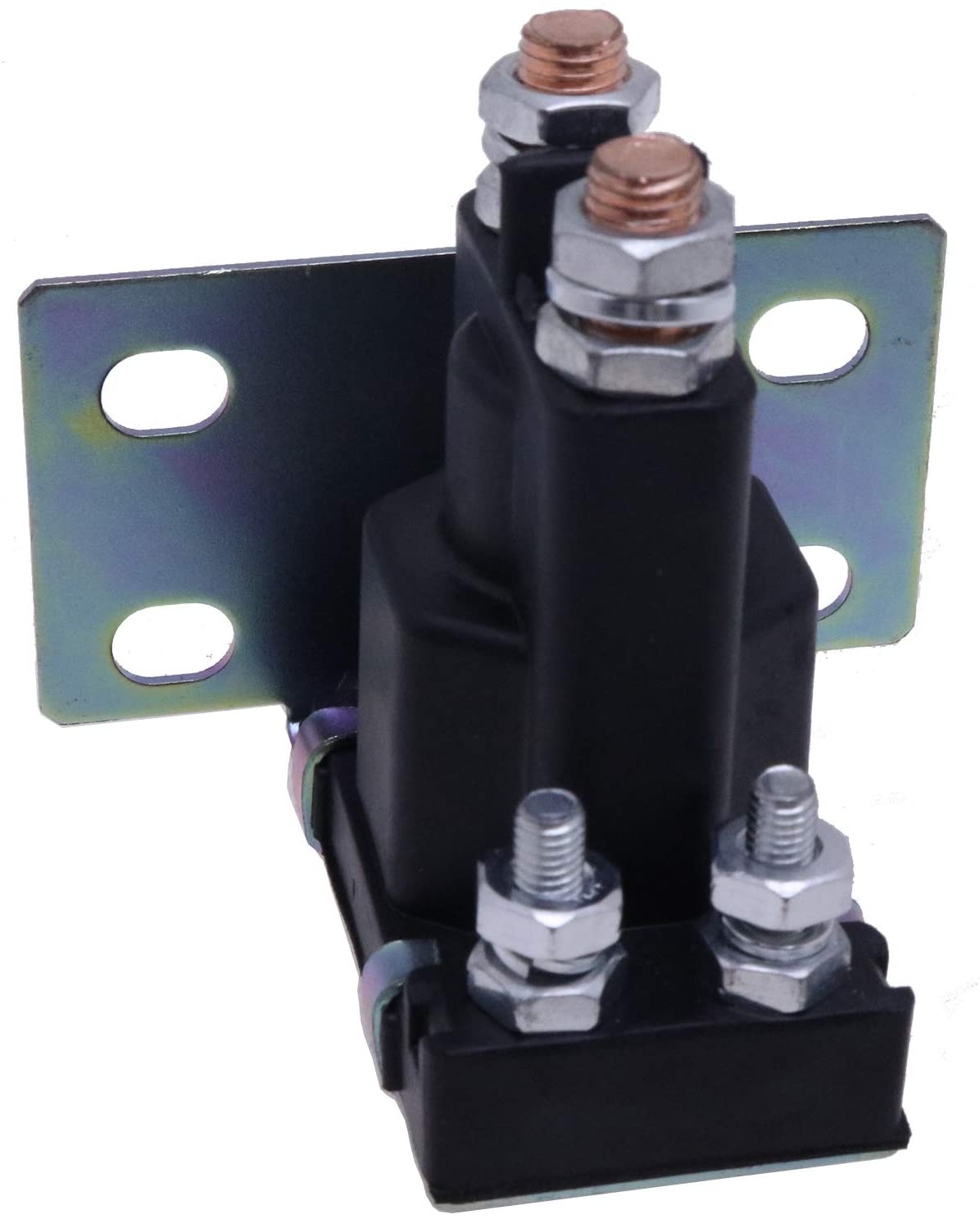 12V Starter Solenoid AM104036 for John Deere GX70 R70 RX63 SRX75 9930 9935 9960 9965 9970 9976 9986 4700 6100 6500 6600 7445 7450 7455 108 116 130 STX30 STX38 - KUDUPARTS