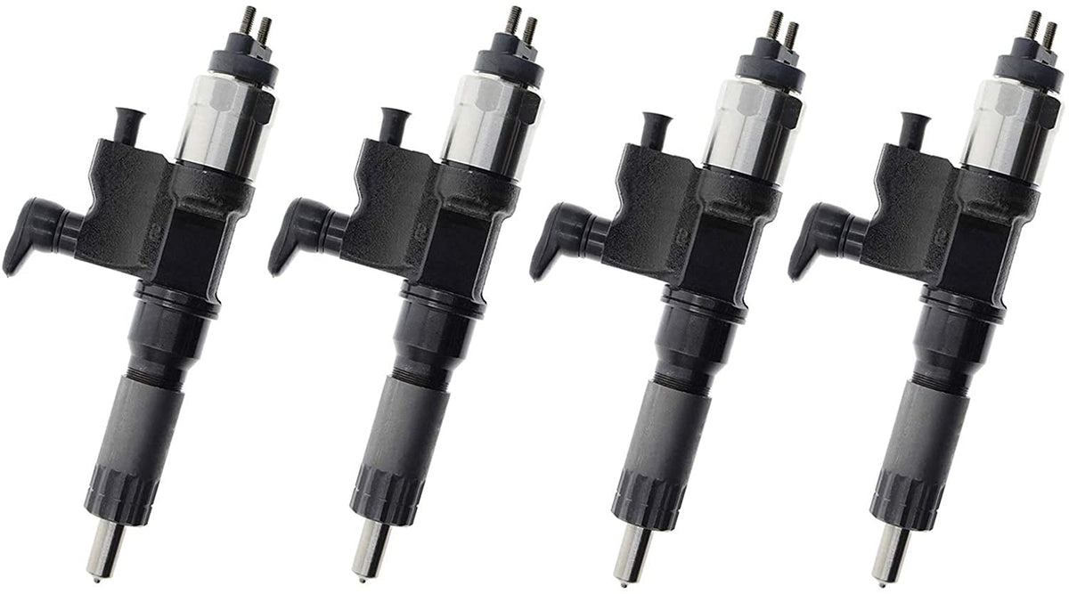 4PCS Fuel Injector 095000-5471 973297035 for Denso 2001-2007 Isuzu NPR NPR-HD 4HK1 4.8L 5.2L - KUDUPARTS