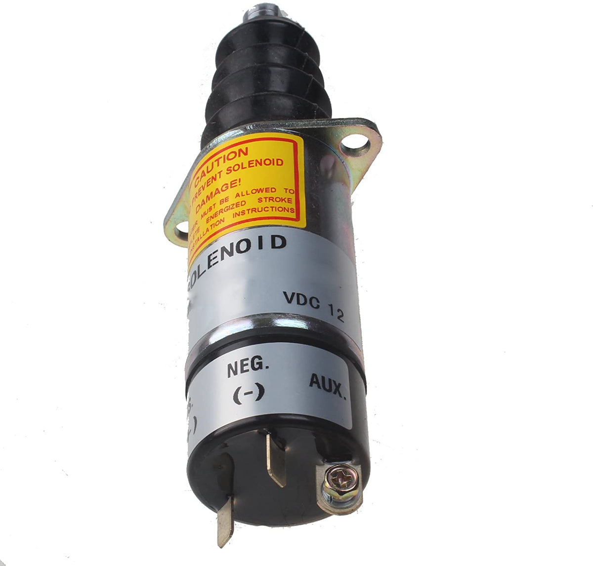 1502-12D6U2B2S2A Shut Off Solenoid Valve 307-2546-00 12V for Engine - KUDUPARTS