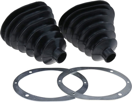 2X Rubber Boot Steering Arm with 2 Gaskets 6532127 for Bobcat S130 S150 S160 S175 S185 T190 T200 T250 730 731 732 741 742 743 751 753 763 773 7753 843 853 863 864 864 873 883 943 953 - KUDUPARTS