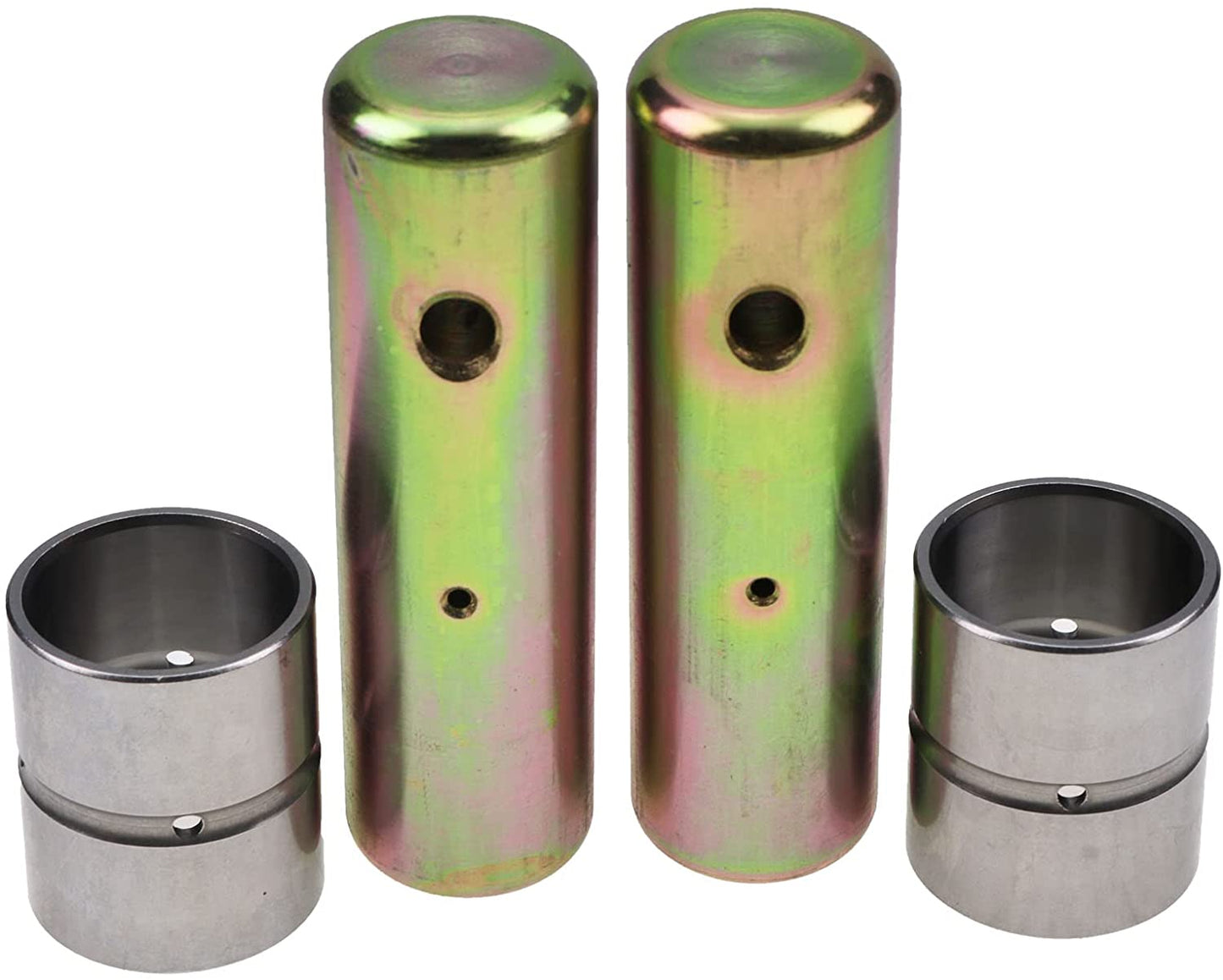 6711334 6708517, 2X Pivot Pin & Bushing Kit Fit Bobcat 863 864 873 883 A220 T200 - KUDUPARTS