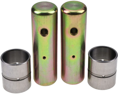 6711334 6708517, 2X Pivot Pin & Bushing Kit Fit Bobcat 863 864 873 883 A220 T200 - KUDUPARTS