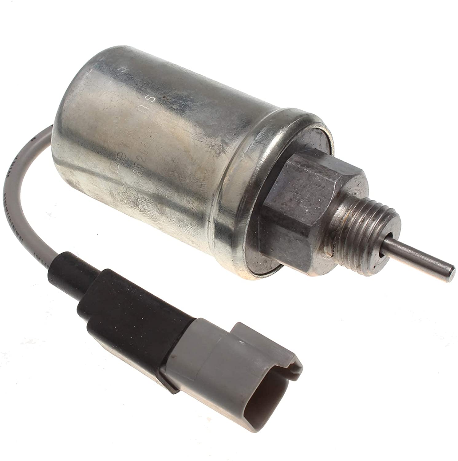 12V Fuel Stop Throttle Solenoid T401132 BW2364 for Perkins Engine 403A-15 403D-11 403D-15 403D-15T 404A-22 404D-22 404D-22T 404F-22 402D-05 403C-15 403D-07 404C-22T 4-Cylinder Engines - KUDUPARTS