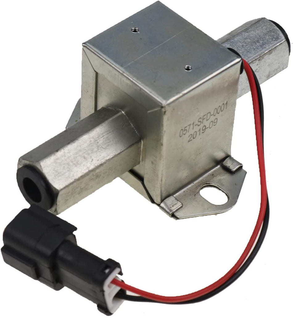 12V Electric Fuel Pump compatible with Arrowhead FPF-40277N JCB 334S6488 Kohler GM90305-1 NAPA 610-2000 Caterpillar 345-3520 416-5886 236D 242D 246D 262D 272D 257D - KUDUPARTS